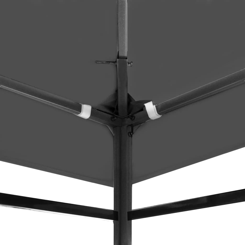 Gray 118.1"x118.1" Gazebo Top Cover R381078