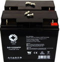 12V 22Ah Replacement Battery (2 Pack) E90785