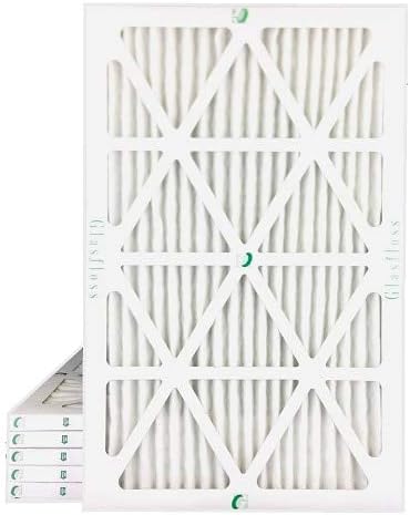 19-7/8 x 21-1/2 x 1 MERV 10 Pleated Air Filters, Box of 6 V2369