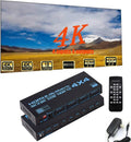 4K HDMI Matrix Switcher 4x4 with Infrared Remote Control H22219