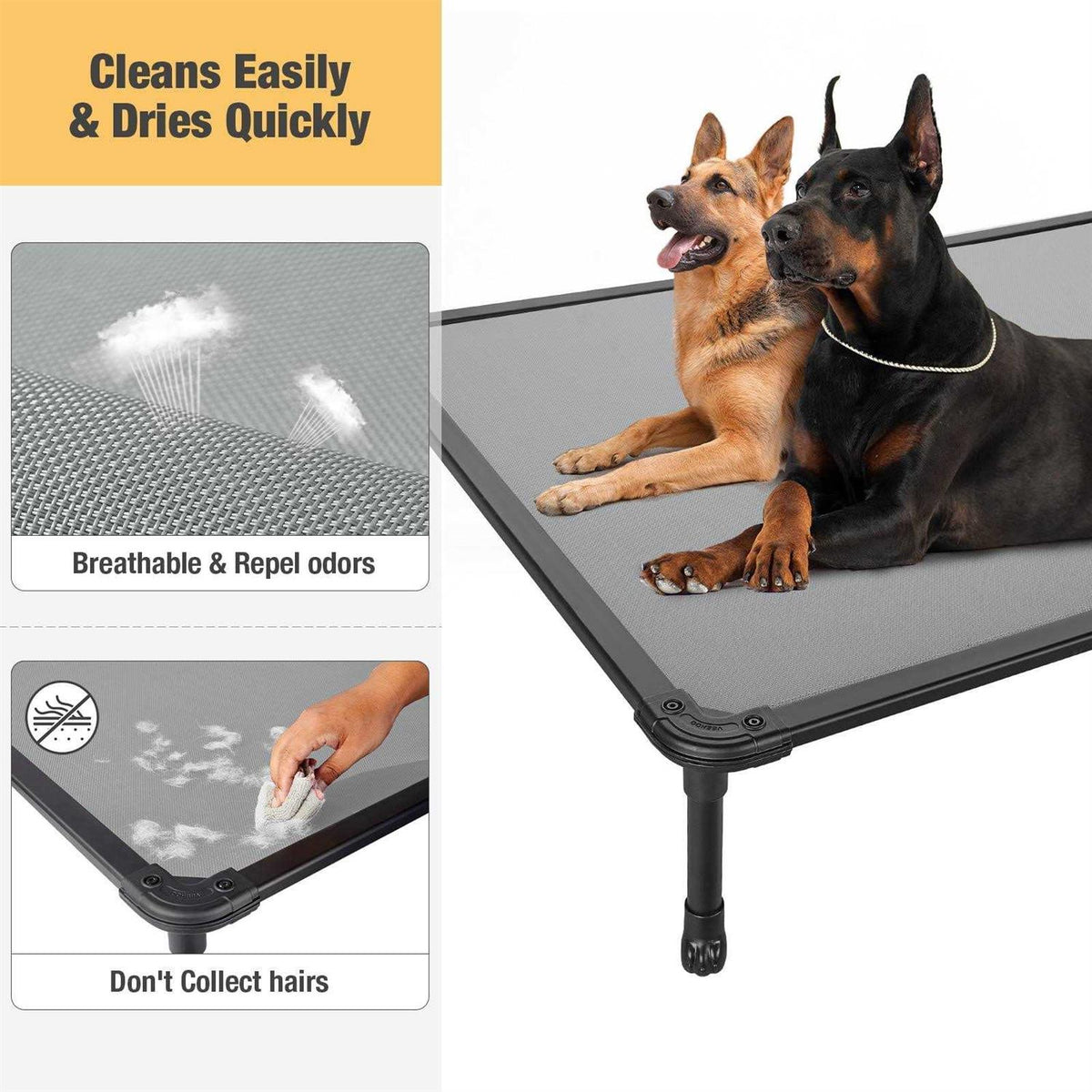 Chew Proof Cooling Raised Dog Bed P393
