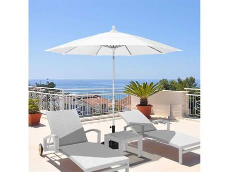 11 ft. Aluminum Double Vent Tilt Market Umbrella X74771