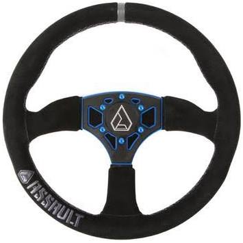 Suede Steering Wheel Blue M989269
