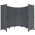 Pewter Gray Folding Portable Partition J5736