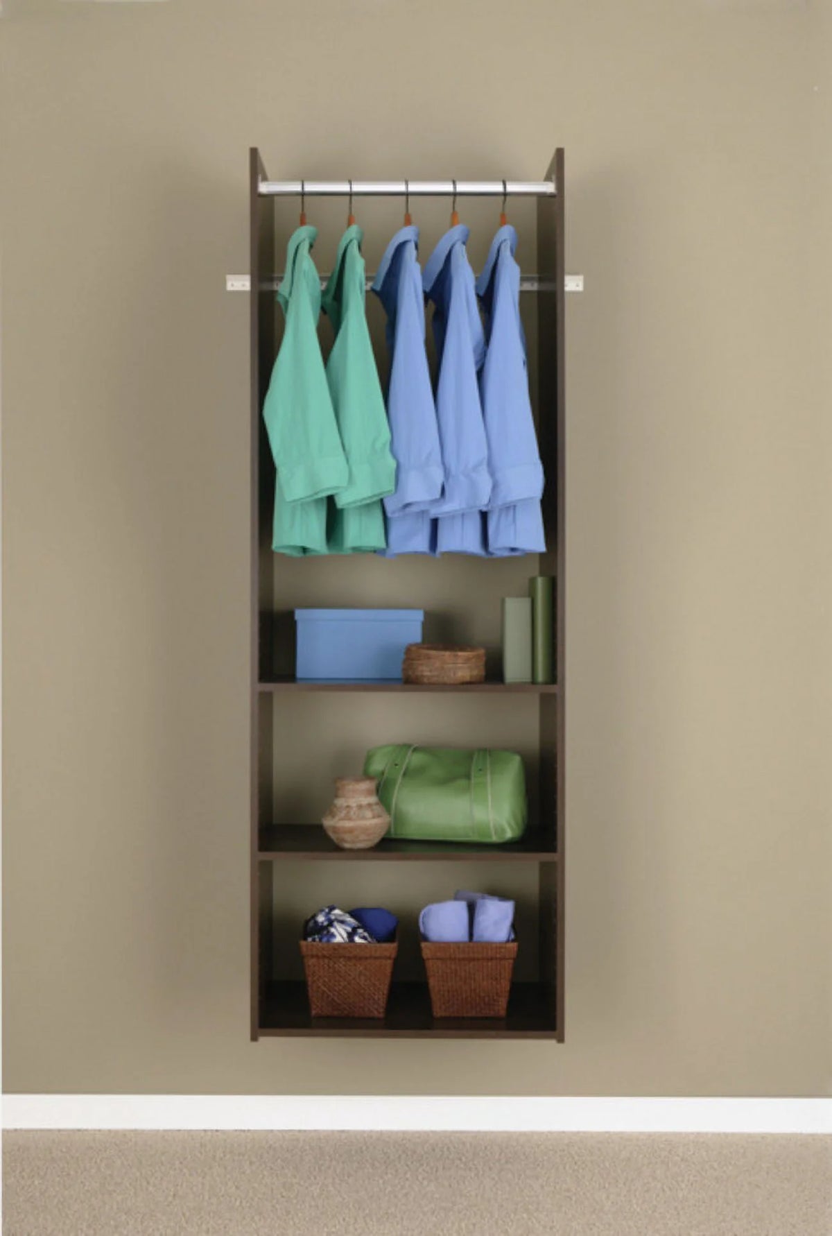 72 In Hanging Closet Storage Organizer Kit T337