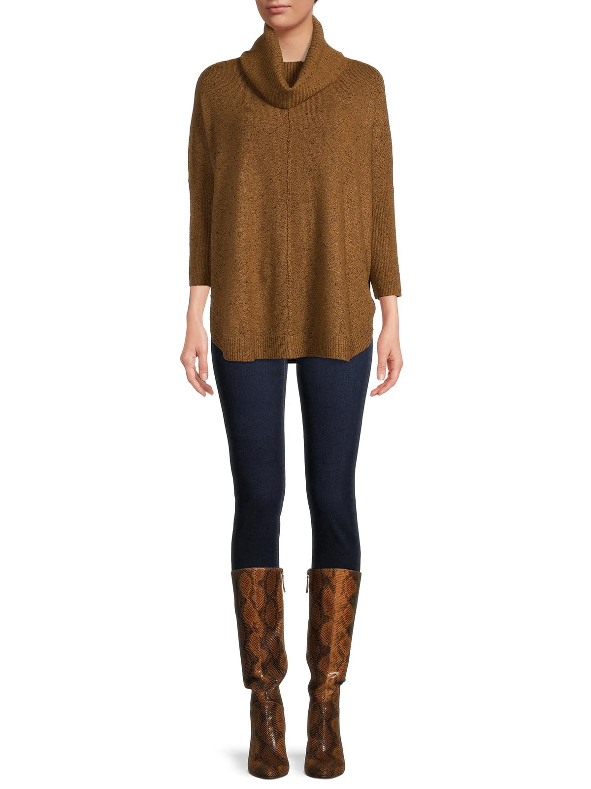 Cowl Neck Sweater L5923