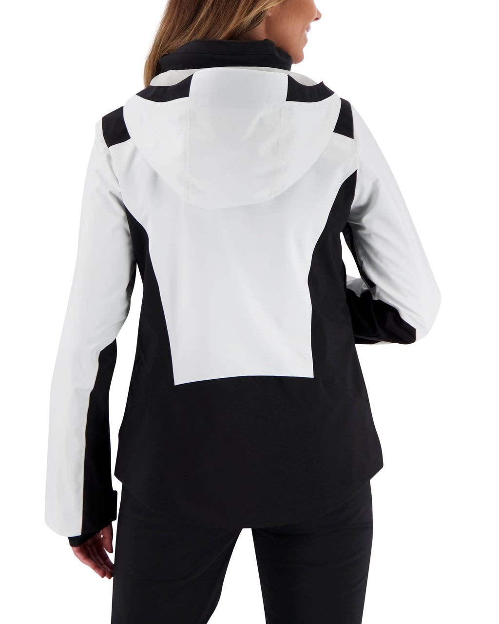 White Shell Ski Jacket B895