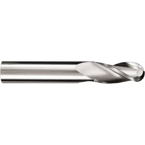 Titanium Nitride Coating 3 Flute Ball End End Mill D128