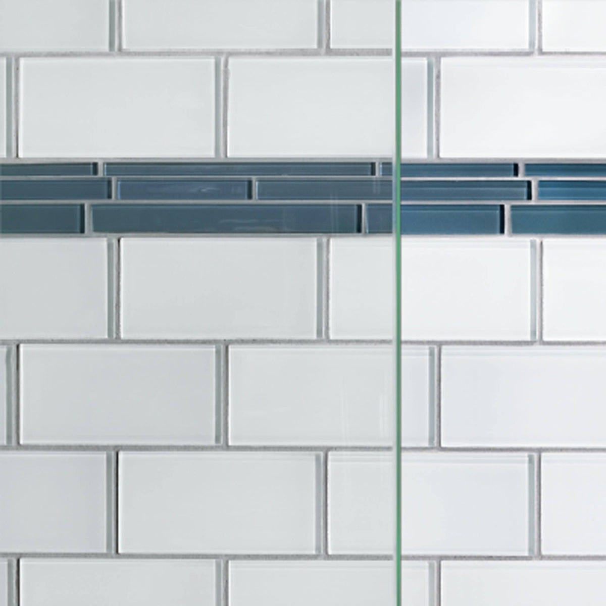Sliding Frameless Shower Door with Oil Rubbed Bronze O151