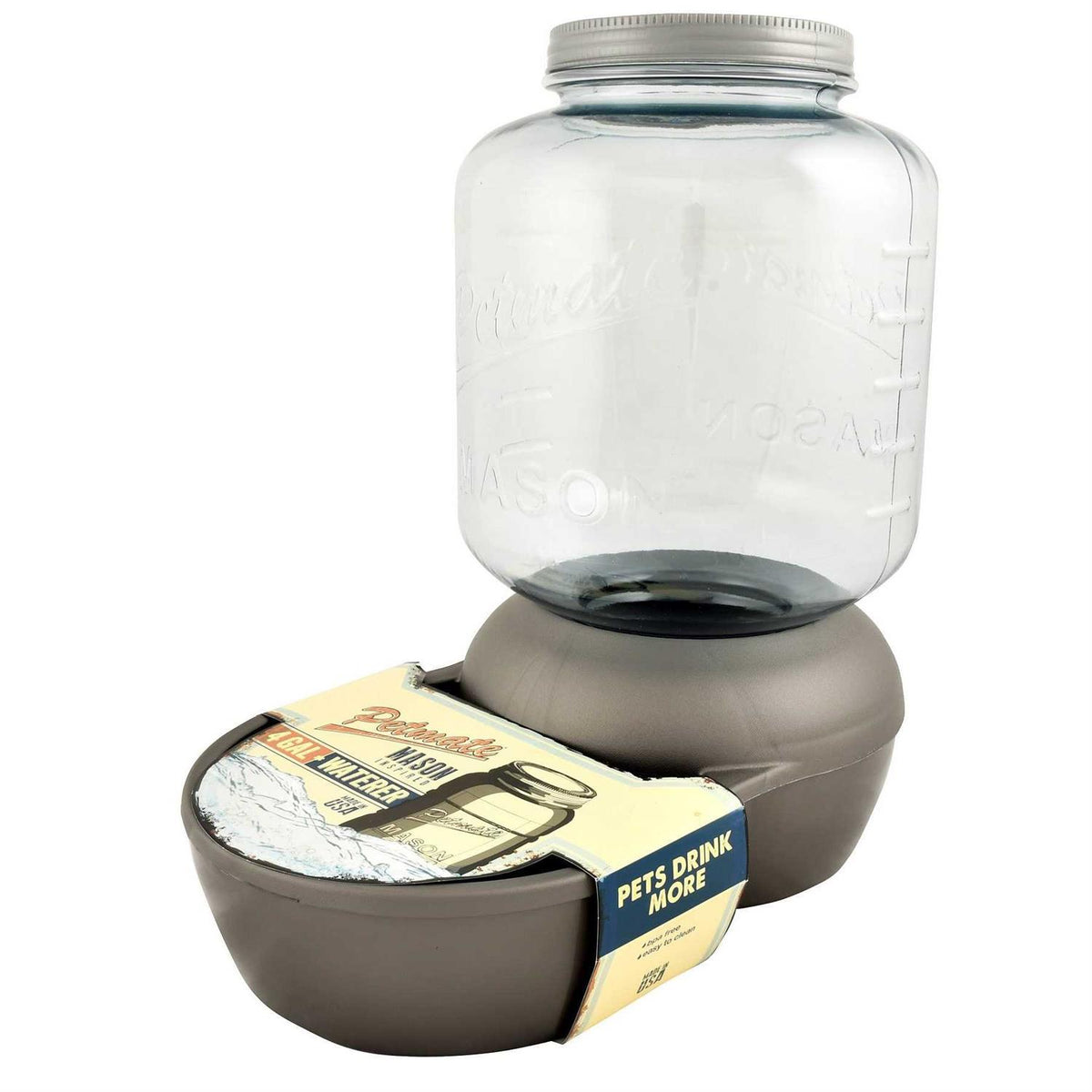 Mason Jar Replenishing Waterer E38236