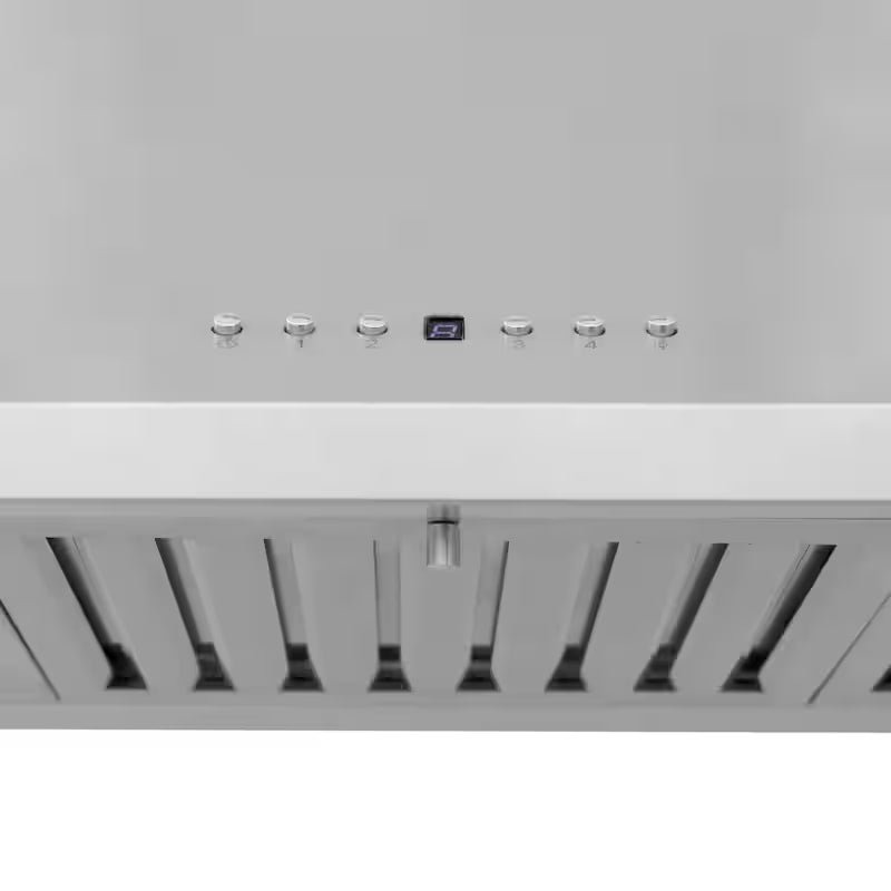 30 in. 400 CFM Convertible Wall Mount Range Hood in Stainless Steel A282180