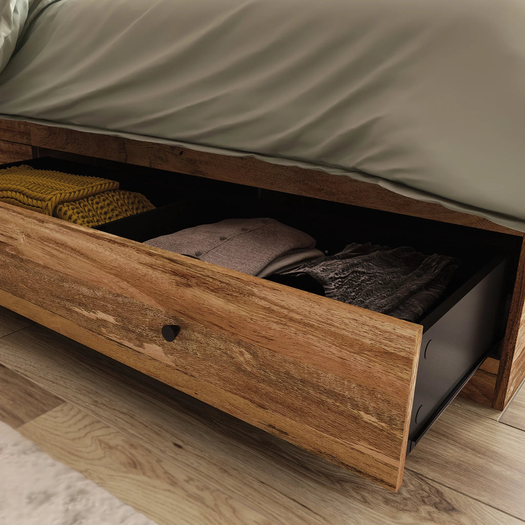 Queen Storage Platform Bed B118
